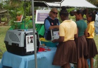 Anguilla hosted a Hazard and Safety Fair to help people prepare for disasters such as hurricanes