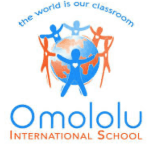The logo for Omololu International School Anguilla