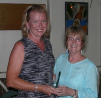 Rebecca was the Volunteer of the Year for 2009
