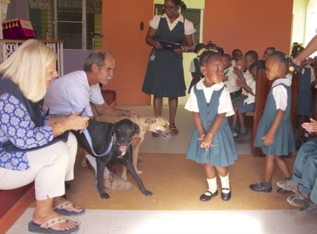 At the preschool