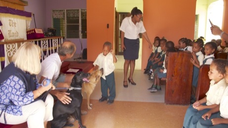 At the preschool